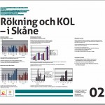Posterbild Rökning och KOL - i Skåne