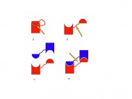 Schematisk bild av hur två cystatiner som bildar par