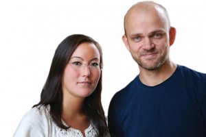 Michiko Mori och Oskar Hallgren.