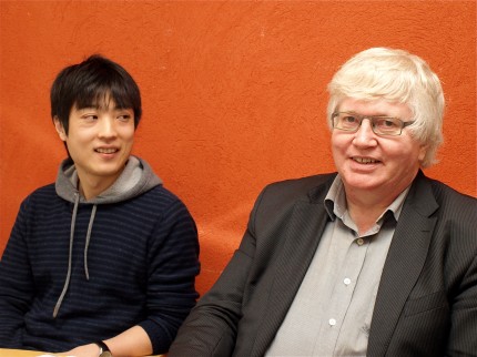 Kenichi Miharada och Stefan Karlsson