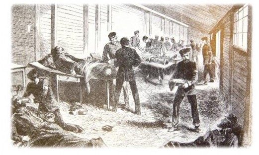 Teckning fraan The Illustrated London News