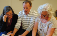 Kerstin Lindell, Lars-Gunnar Johansson och Lena Eidevall