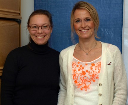 Helena Jernström och Signe Borgquist