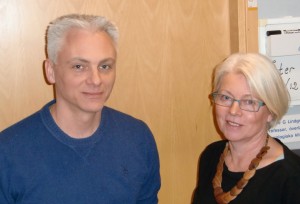 Johan Bengzon och Kristina Källén