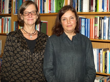 Gudrun Edgren och Pia Strand