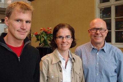 Från vänster Henrik Ohlson, Kristina Sundquist och Jan Sundquist. Foto: Bertil Kjellberg