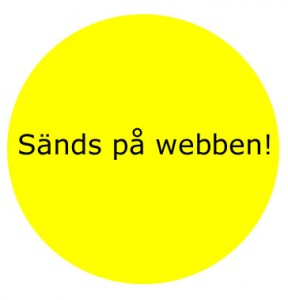 sänds på webben