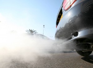 Hälften av dieselsotet fastnar i lungorna