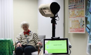 Robot i hemmet som ska hjälpa äldre testas på LTH