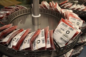 Utan blod stannar vården