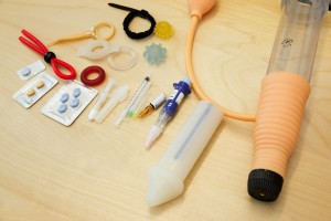 Sexhjälpmedel för män som drabbats av prostatacancer