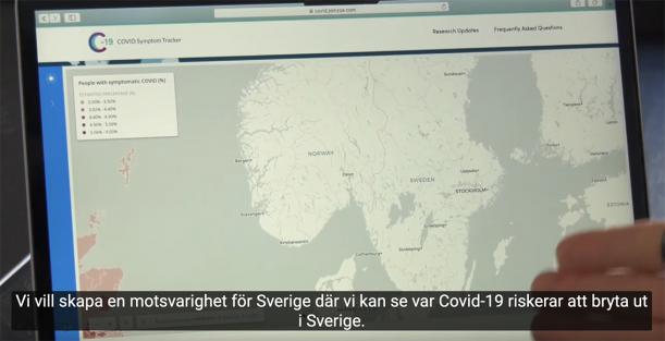 App ska kartlägga coronasmittan i Sverige