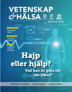 omslagsbild till tidningen Vetenskap & hälsa, hösen 2021